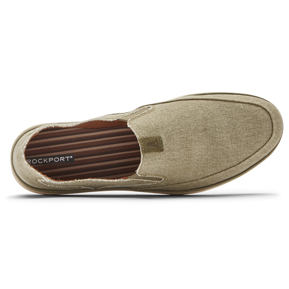 Rockport Mens Austyn - Slip-On Olive - KMX520147